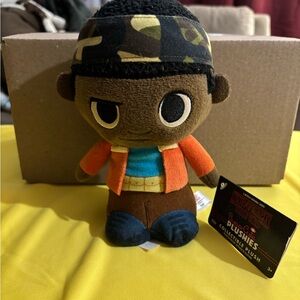 Funko Stranger Things Lucas Plush  with Orange and Blue Outfit